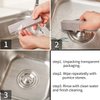 Norme 20 Pieces Pumice Stones for Cleaning - Pumice Scouring Pad, Pumice Stick Cleaner for Removing Toilet Bowl Ring, Bath, Household, Kitchen, Pool, 5.9 x 1.4 x 0.9 Inch (Gray)