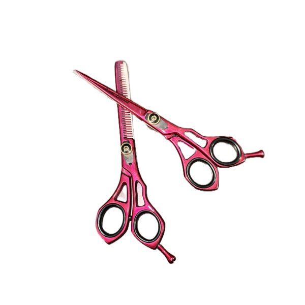 Professional Haircutting Tool Kit with Hair Scissors and Thinning Shears Designed for Right-Handed Hairdressers, Comfortable Grip for Precise Trimming, Cutting, and Thinning