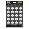 POWEROWL High Capacity CR2032 Battery (20-Pack) 3v Lithium Batteries, 10 Years Leak-Free, Long Lasting Cr 2032