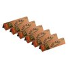 Zig Zag Rolling Papers - Unbleached Rolling Paper Made from Natural Fibers for a Clean Smooth Burn and Consistent Seal - King Slim Size Papers - 24 Booklets (50 Sheets per Booklet)