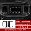 BRMYL Car Center Air Vent A/C Outlet Cover Decals for Dodge Charger 2015-2023 Accessories Carbon Fiber Interior Stickers