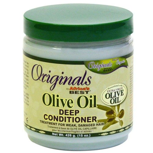 Africa's Best Conditioner Originals Olive Oil Deep 15 Ounce Jar (443ml)