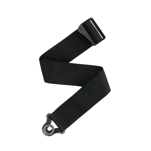 D'Addario Auto Lock Guitar Strap - Guitar Accessories - Electric Guitar Strap, Acoustic Guitar Strap, Acoustic Electric Guitar Strap & Bass Guitar Strap - Polypro- Black