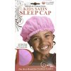 Donna Premium Collection Kids Satin Sleep Cap #11099 Pink, Soft elastic band, stays on during the night, keeps hair in place, soft satin, smooth satin