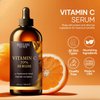 SOULSPA PURE Vitamin C Serum for Face - Enhanced with Hyaluronic Acid & Peptides - Best Vitamin C Face Serum for Hydration - Anti-Aging Facial Serum, 4 fl oz
