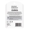 Desert Essence Tea Tree Oil Dental Floss - 50 Yards - Naturally Waxed w/ Beeswax - Thick Flossing No Shred Tape - On The Go - Removes Food Debris Buildup - Cruelty-Free Antiseptic
