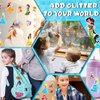 sinceroduct Diamond Art Kits for Kids with 6 Princess and Animals Stickers, 3 Gem Art Keychains and Suncatchers, Make Your Own Arts & Crafts, Christmas and Birthday Gifts for Girls Aged 4-8+