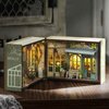 Spilay DIY Miniature Dollhouse Kit with Wooden Furniture, and LED DIY Dollhouse Kit, Handmade Crafts, Birthday, Christmas and Valentine's Day Gifts-Molly GAEDEN