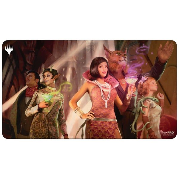 Ultra PRO - Magic: The Gathering - Streets of New Capenna V4 Card Playmat - Great for Card Games and Battles Against Friends and Enemies, Perfect for at Home Use As a Mousepad for PC or Desk Mat
