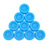EUDAX 30mmx8mm Plastic Roll 2mm Dia Shaft Toys Wheel and 2mmx100mm STEM Shaft Round Rod Axles for DIY Toy RC Car Truck Boat Helicopter Model Part (Blue, 100pcs)