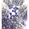 AQUAMORE Cobalt Royal Blue Glass Marbles - 28oz Vase Filler - Aquarium Decor - Fish Tank
