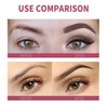 2 Pcs Anjoize Eyebrow Pen, Anjoize Eyebrow Brush, Anjoize 4-Tip Microblade Brow Pen, Home Eyebrow Care Kit 4D Laminated, 4D Laminated Brow Home-Grooming Kit, Multifunction Brow Stamp Brush