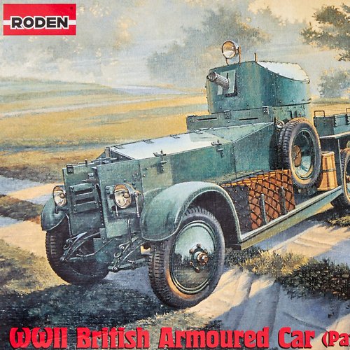 Roden 1920 Pattern Mk.I British Armored Car Model Kit