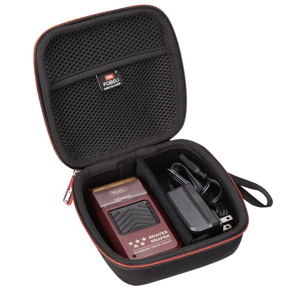 FBLFOBELI Hard Travel Case Compatible with Wahl Professional 5-Star Series Rechargeable Shaver/Shaper 8061-100 8164 (Case Only)