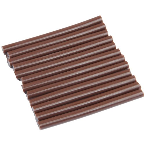 JFFX 12 Pieces Hair Extensions Keratin Gun Bond Glue Sticks Pre-Bonding Hair Styling Tools (Brown Color)