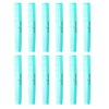 Allegro Combs 420 Hair combs Barber Comb Set Hair Cutting Pocket Styling Combs for Hair Stylist Wide And Fine Set 12 pk. (Fresh Mint)