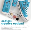 Savvi - 50 Sea Creature Temporary Tattoos: Skin-Safe Ink, Great for Birthday Parties, Gifts for Boys and Girls Ages 4-12+, Made in the USA [6 sheets, 50 count]