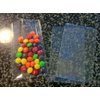 100 Pcs 5x7 (O) Clear Flat Cello/Cellophane Treat Bags Good for Bakery, Cookies, Candies