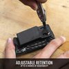 Clip & Carry Kydex Multitool Sheath for LEATHERMAN OHT - Made in USA (Multi-tool not included) EDC Multi Tool Sheath Holder Holster Cover (Carbon Fiber Red)