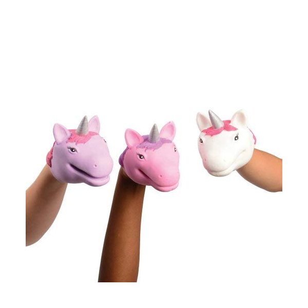 DollarItemDirect Unicorn Hand Puppets, Sold by 1 Boxes