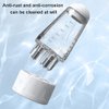 Hair Oil Applicator Bottle, Scalp Applicator Comb Hair Scalp Applicator, Ball Root Comb applicator Bottle Scalp Massager for Hair Growth, Mini Hair Raising Solid Hair Massage Tool(White)