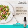 Simple Girl Organic Balsamic Vinaigrette - 12 oz - Sugar-Free Salad Dressing and Marinade -Certified Organic - Gluten Free - Vegan - Low Calorie - Fat Free - NO MSG - Diet Friendly