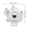 Aluminum Alloy RC Car Front Gearbox,Gear Box for Losi Baja Rey 1/10 RC Car (Silver)