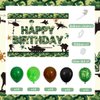 Army Birthday Party Decorations ,Camouflage Party Decorations,Include Camo Happy Birthday Backdrop Banner Military Camo Balloon Garland Arch Kit for Boys Adult Men Birthday Party Supplies (Green)