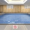 Swimming No Diving Shallow Water Pool Warning Stickers Pools Safety Marker 6 Pieces No Diving Safety Stickers 6 In with Vinyl Depth Markers Pool Warning Sticker