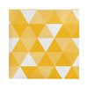 Yellow Fractal Beverage Napkins (16 ct)