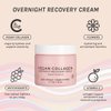Pacifica Beauty Vegan Collagen Overnight Recovery Face Cream + Undereye Eye Cream Set, Hyaluronic Acid, Caffeine, Vitamin E & C, Hydrating & Moisturizing for Aging and Dry Skin, Pink, 2 Count