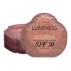 LUMINESS Sunscreen Setting Powder Packets, SPF 30, 18 Pack - UVA/UVB Broad Spectrum Protection - Non-Greasy & Non-Irritating for All Skin Types - Travel-Friendly Single-Use & Portable Packets