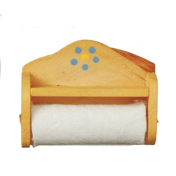 Dollhouse Kitchen Roll Holder Paper Towel Dispenser Miniature 1:12 Accessory