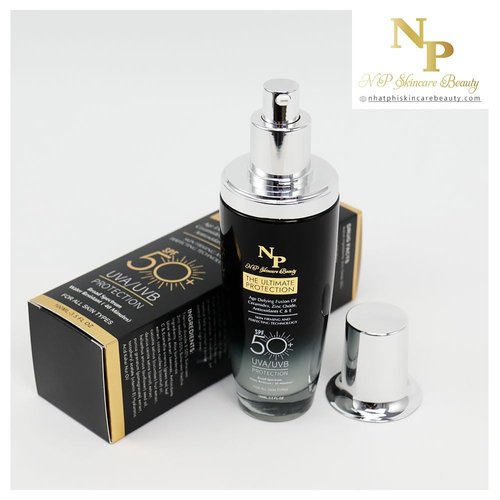 NP Skincare Beauty Tinted Moisturizer with SPF50+ for Youthful Radiance and Advanced UV Protection, 16 oz.