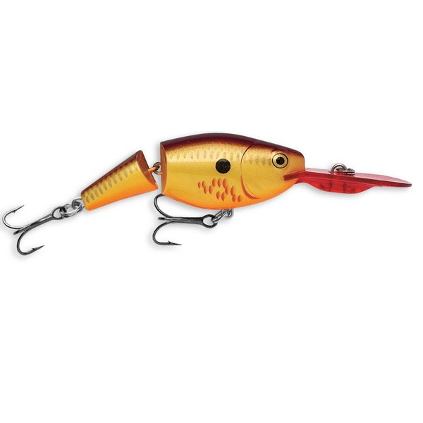 Rapala Jointed Shad Rap 07 Fishing lure, 2.75-Inch, Bleeding Copper Flash