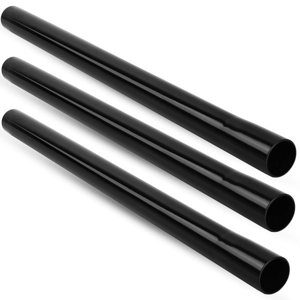 ALL PARTS ETC. 1.25 Inch Vacuum Extension Wands, Accessories and Attachments 32mm, 15.75" Extension Wands for Shop Vac Extension Wand Attachment Vacuum Pipe Tubes with 1-1/4" Fitting (3 Pack - 16")