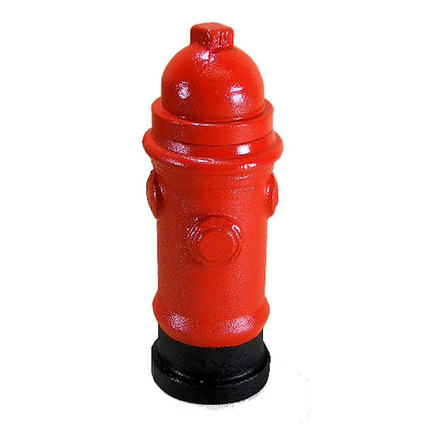 Red Cast Iron Standing Fire Hydrant Ashtray 7" Tall for Cigarette Butts