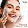 SESA 8% Kumkumadi Chandanam Face Wash Glowing Skin Cleanses without Drying For Men & Women All Skin Types Dermatologically Tested, 100 ml or 3.4 oz