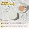 MOONSHOT KOREA Conscious Fit Cushion Foundation Medium Coverage, Long-Lasting & Buildable Foundation For A Smooth, Satin Finish, Vegan & Cruelty-Free,k-beauty (15N Cosmic Cream)