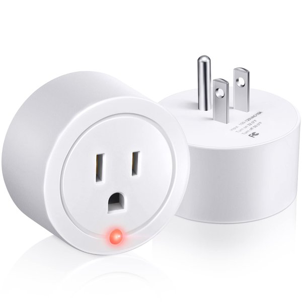 Feekoon Cold Weather Thermostatically Controlled Outlet On at 32-Degrees to 50-Degrees for Pond De-icers, Farm, RV (2)
