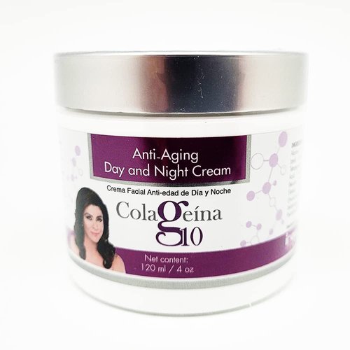 Colageina 10 Day and Night Cream, Anti-Aging - 4 fl oz