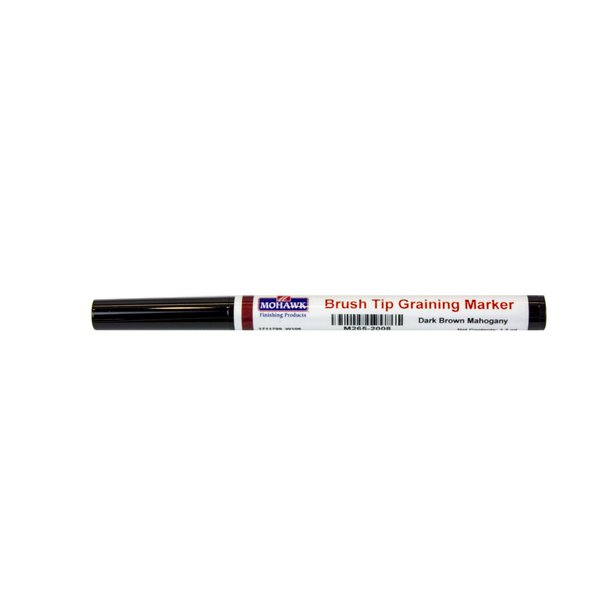 Mohawk Brush Tip Graining Marker - Dark Brown Mahogany