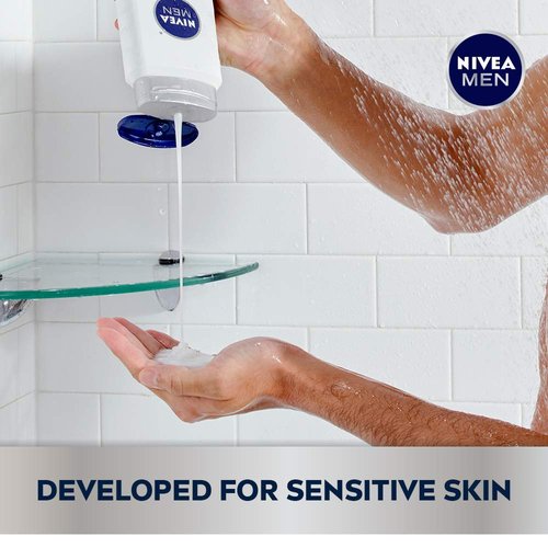 NIVEA MEN Sensitive Body Wash - For Sensitive Skin - 16.9 fl. oz.