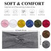 Tobeffect Headbands for Women Non Slip Turban Headband Boho Wide Head Band Womens Hair Wraps Accessories for Teen Girls 8 Pack Solid Colors