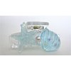 Generic Small blue or white shell and starfish hair claw clip for fine, thin hair (Primary color: White), 1 Count (Pack of 1)