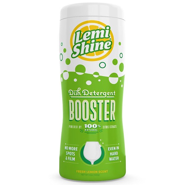 Lemi Shine, 12 oz Dishwasher Detergent Additive, Super Concentrated, 1 Unit