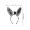 Holibanna Animal Donkey Ear Headbands Party Favors Zoo Animal Costume Headband Jungle Plush Donkey Ear Hair Hoop for Adult Holiday Zoo Birthday Animal Party Cosplay