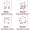 Jakuva 12PCS Deeply Moisturizing Facial Masks,Collagen Face Mask Facial Patches for Anti-Aging,Anti Wrinkle & Face Skincare,Firm Skin Softening Facial Pads,Rose Pink