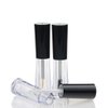 3PCS 2ml Clear Empty Mini Lip Gloss/Eyeliner Liquid/Mascara Tube Set with Black Cap DIY Makeup Cosmetic Lip Balm Container Lipstick Vial Bottles for Lipgloss Eyelashes Growth Oil Sample Packing