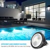 Wiyifada LED Pool Light Bulb,45W 120V 6000K Daylight White LED Swimming Pool Light Bulb,E26 Base Replaces Up to 200-600W Traditionnal Bulb - Non Dimmable